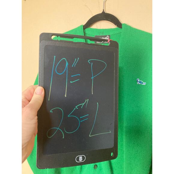 Vintage 80's Grandpa Challenger Sweater Turtle Emblem Green Size M - Picture 5 of 6